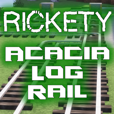 Rickety Acacia Log Rail (3d models)