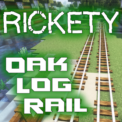 Rickety Oak Log Rail (3d models)