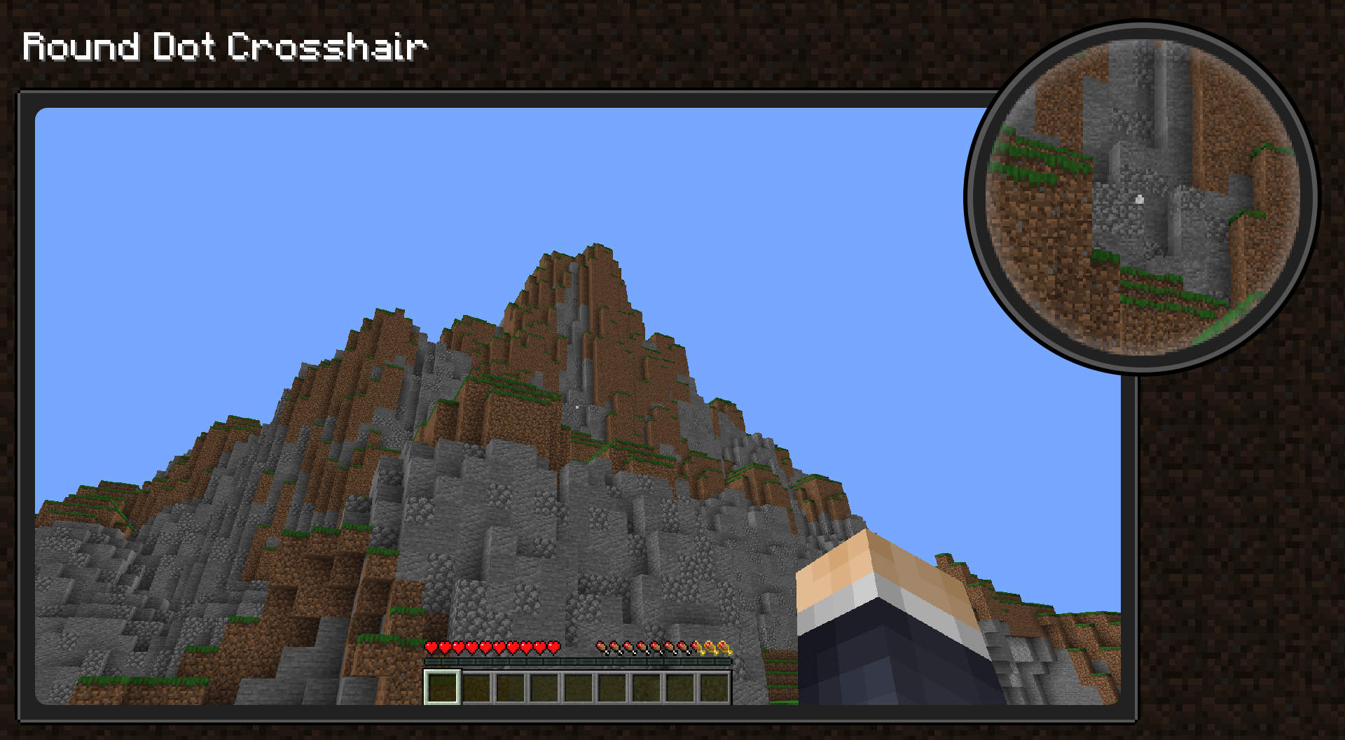 Round Dot Crosshair