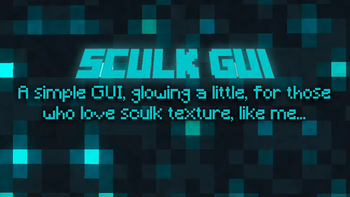 Sculk Themed GUI