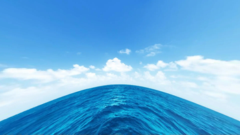 Sea Blue Sky Overlay