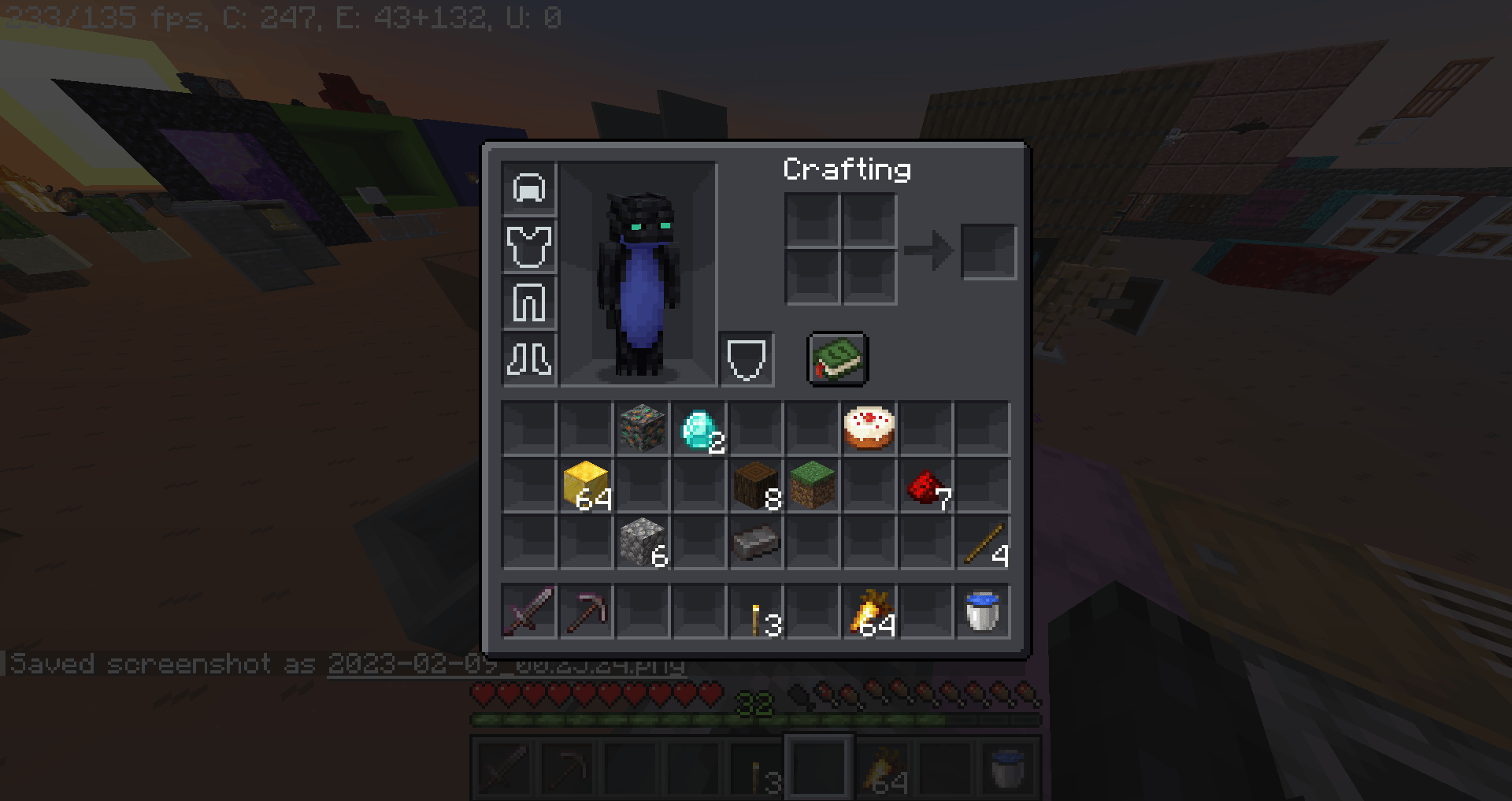 Shelves GUI Dark