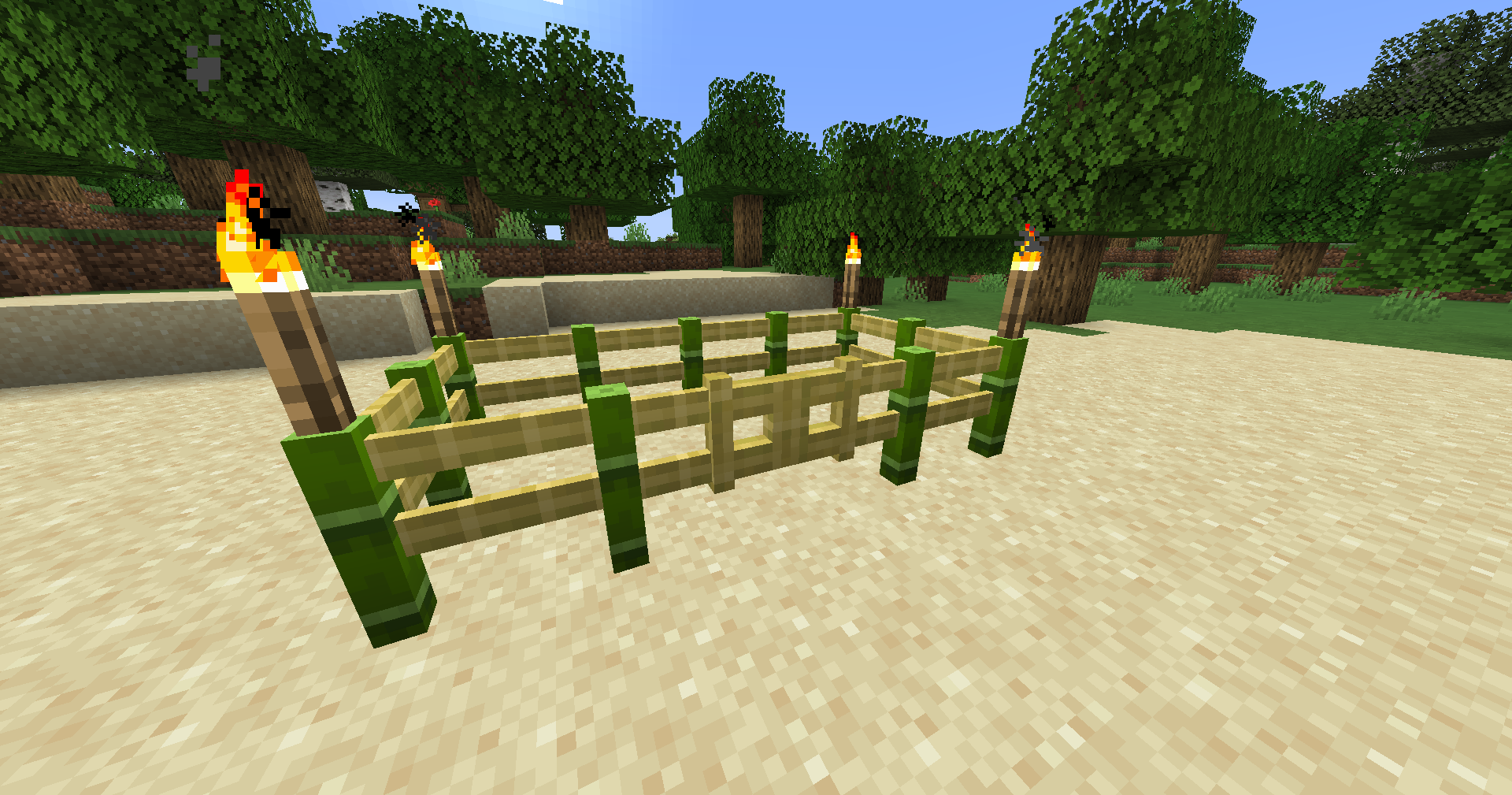 Shiny's Bamboo Fences