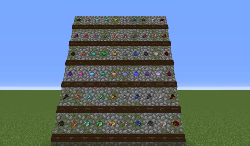 Shiny's Ore Foods (Optifine Required)