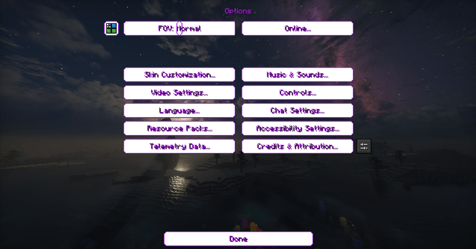 SI UI - Lightmode Purple
