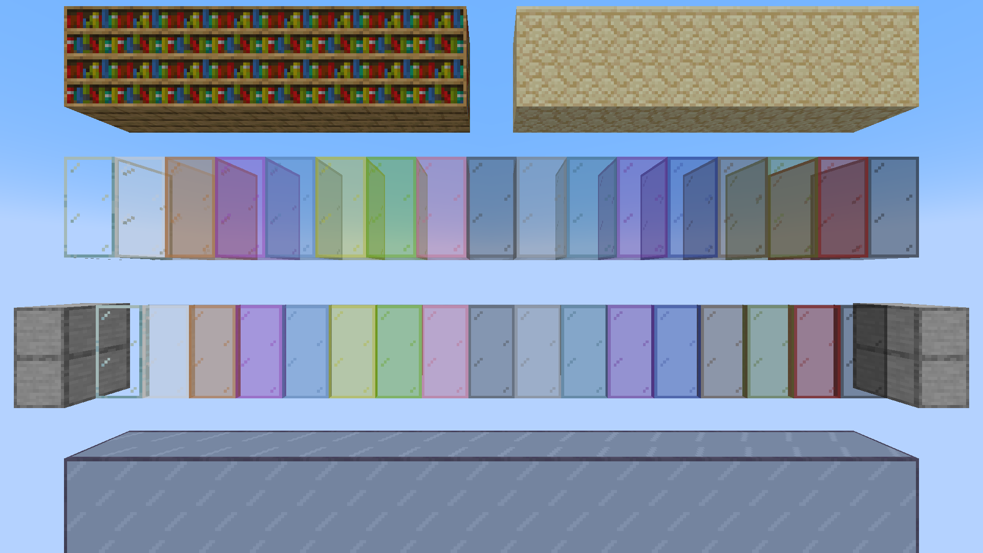 Simple Connected Textures