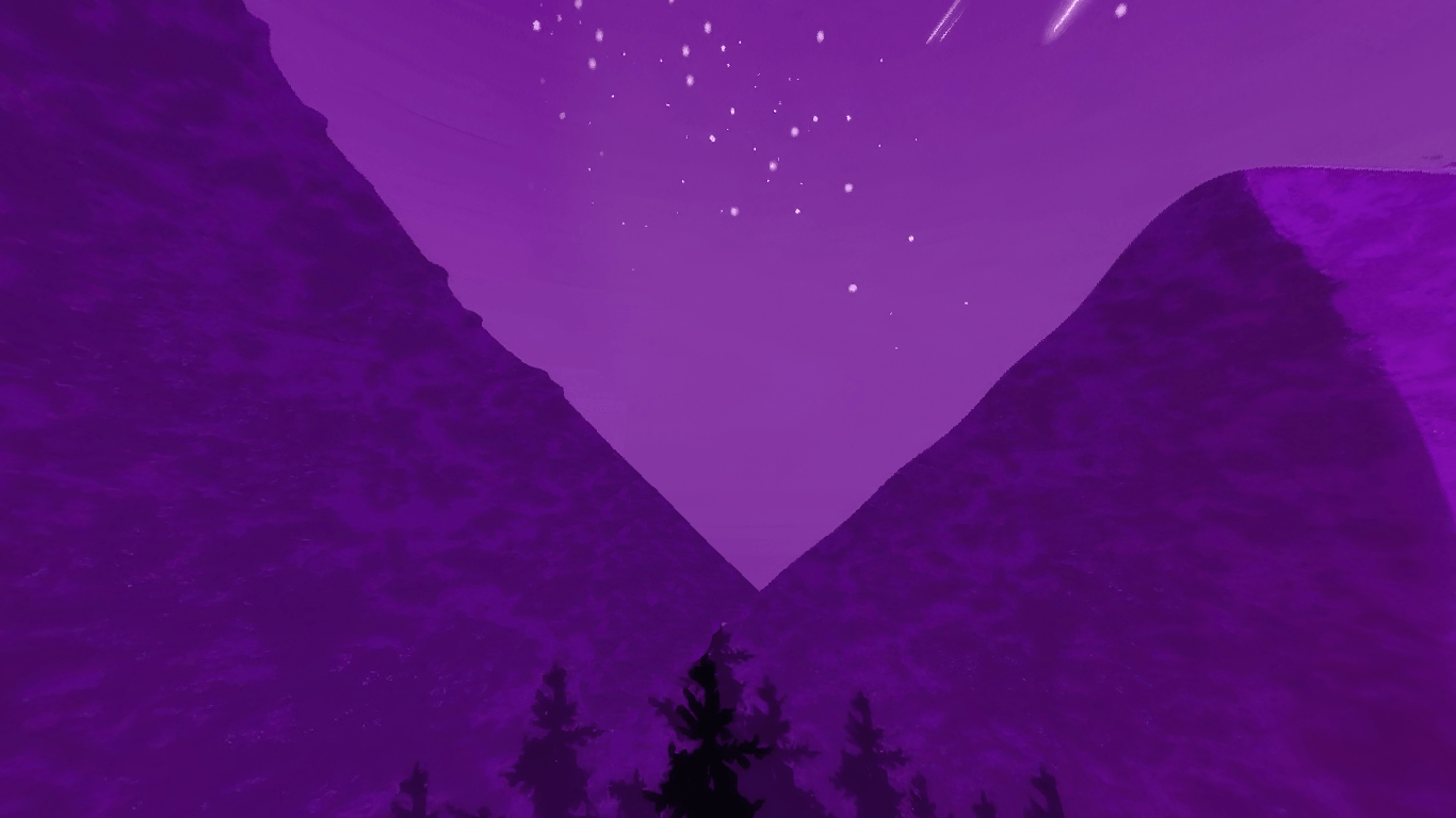 sky sunset mountain forest