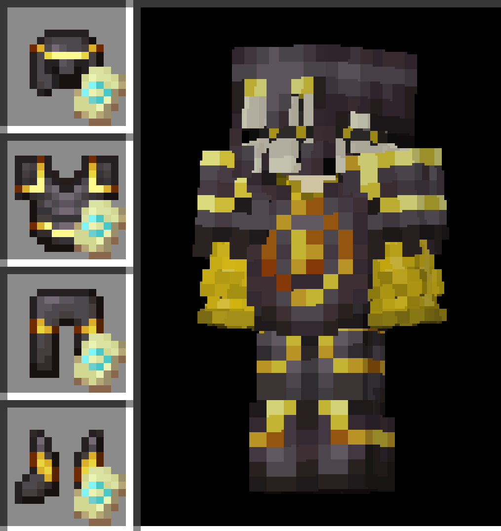 Smithing template indicator