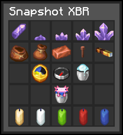 Snapshot Content For VanillaXBR