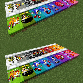 Sonic The Hedgehog Beds (Pixel Consistent)