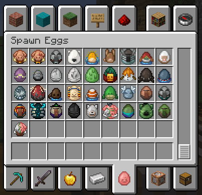 Spawn Eggs Backport