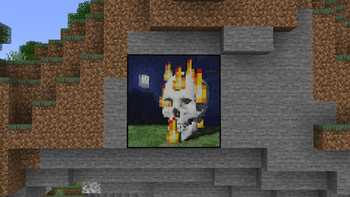 Spinning Skull