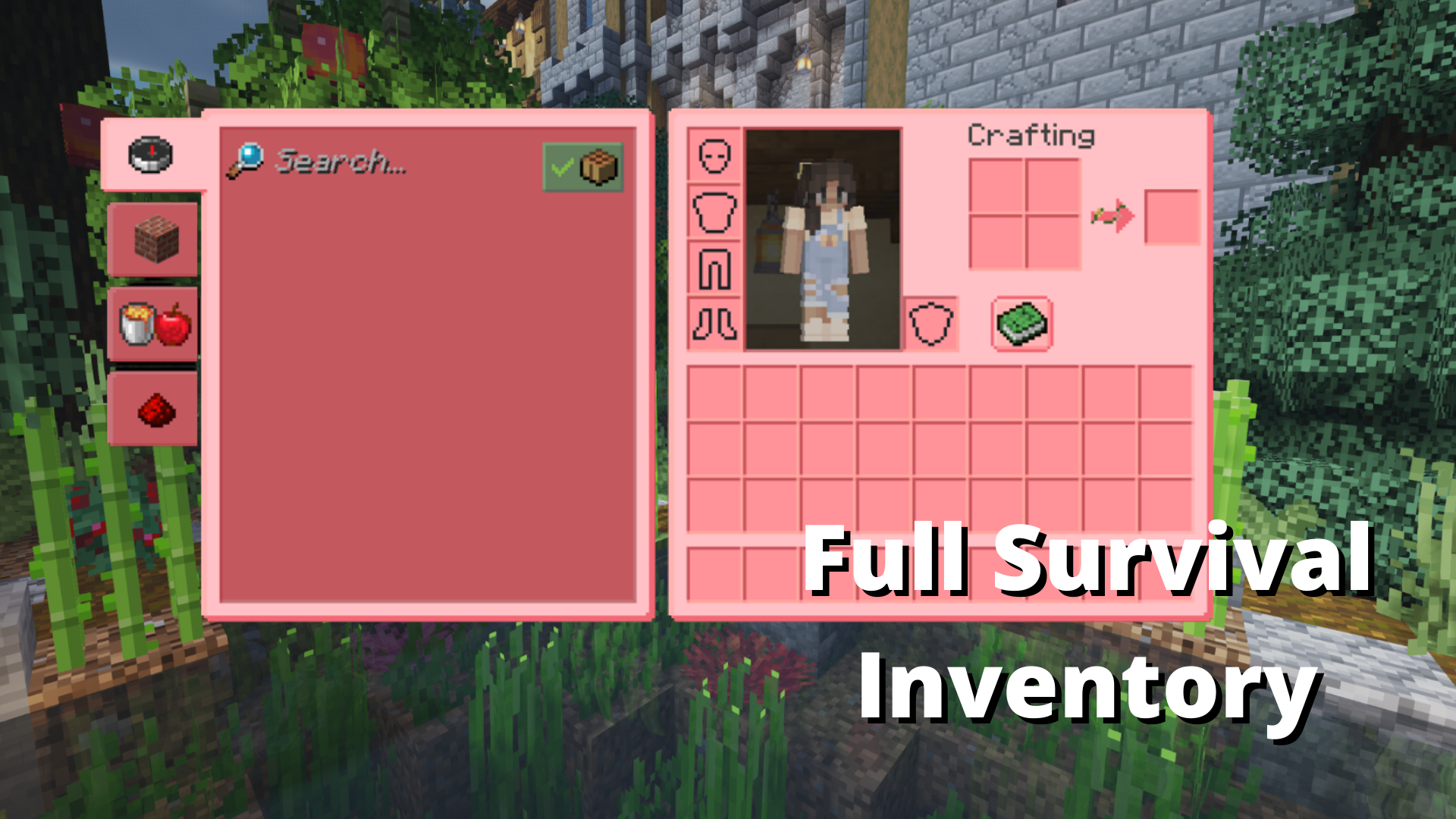Strawberry GUI & Hotbar