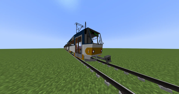 Tatra T6A5 Szeged livery