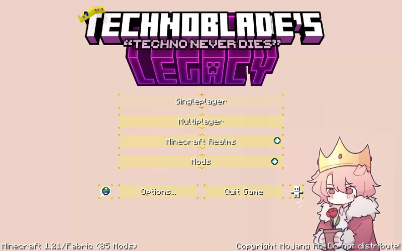 Technoblade's Legacy GUI