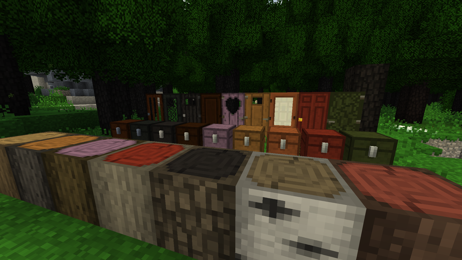 TerraFirmaCraft Better Logs and Planks