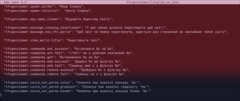 TFCaddons Ukranian localization
