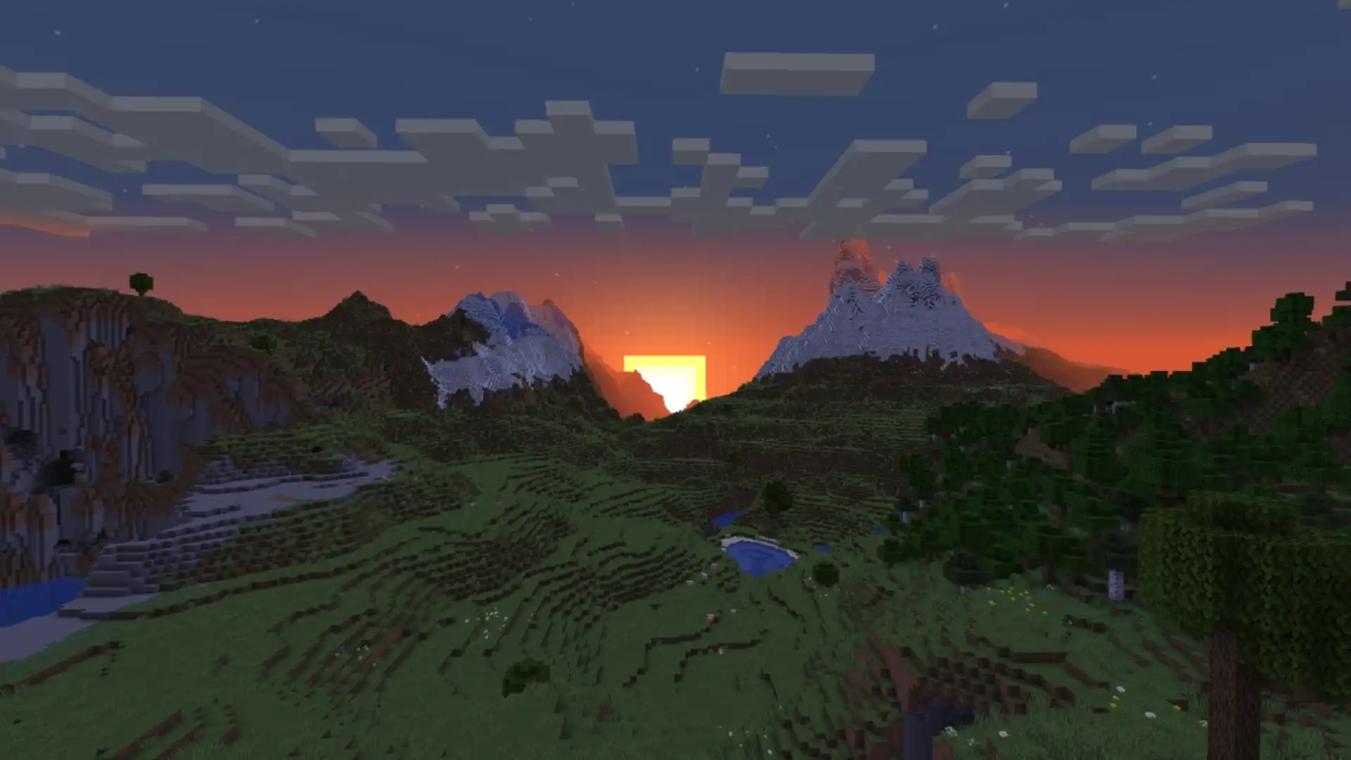 Caves & Cliffs Panorama