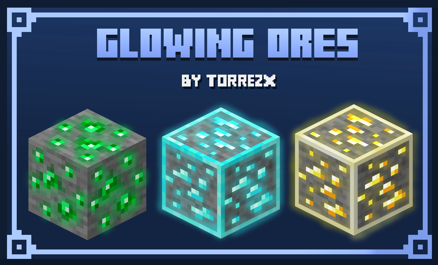 TORREZX-GLOWING ORES ! (Emissive)