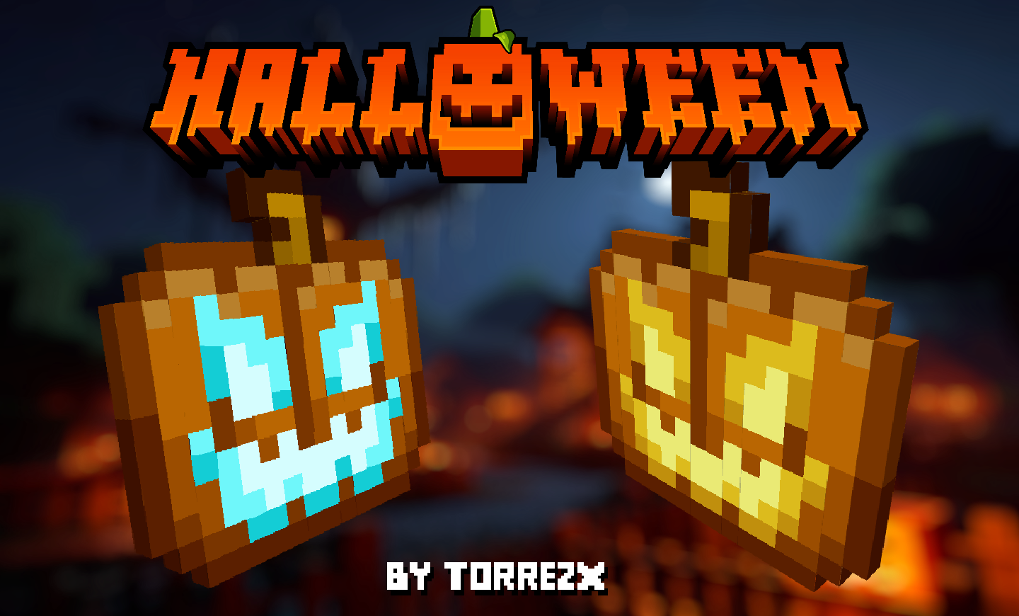 Torrezx-Halloween totems  (animated and emissive)