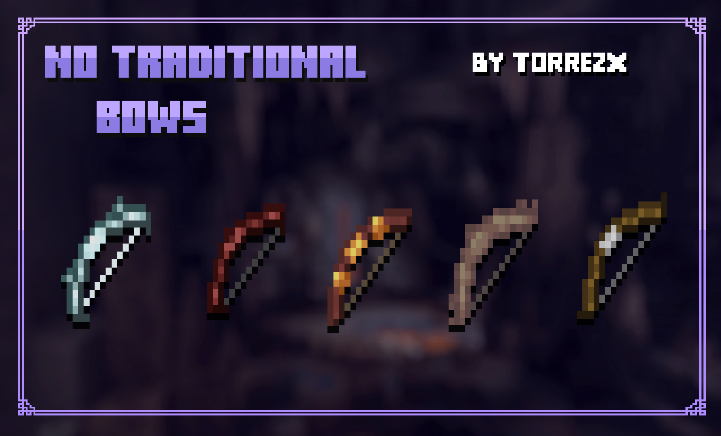 Torrezx-No traditional bows !