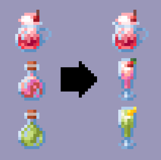 Touch Of Bliss (texture touch ups for foods of various mods)