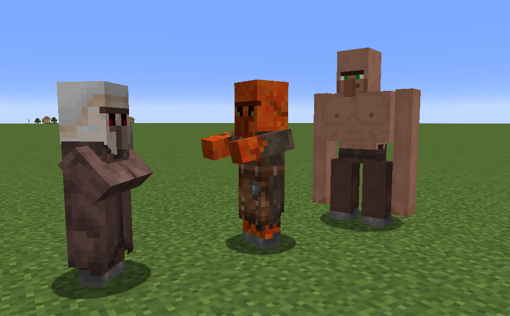 Trade golems and Iron villagers