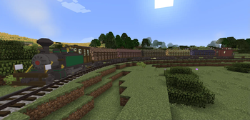 Trains of Ruun: Biomes O Plenty Addon