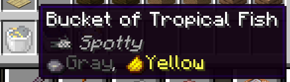 Tropical Fish Buckets