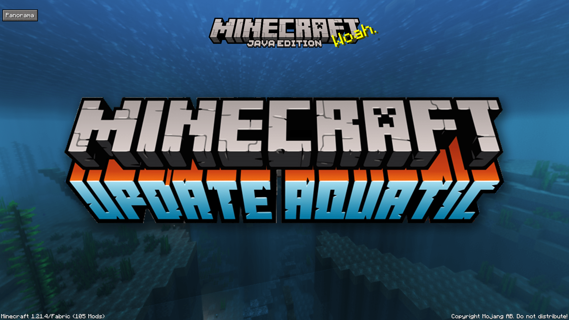 Update Aquatic Panorama with Shaders