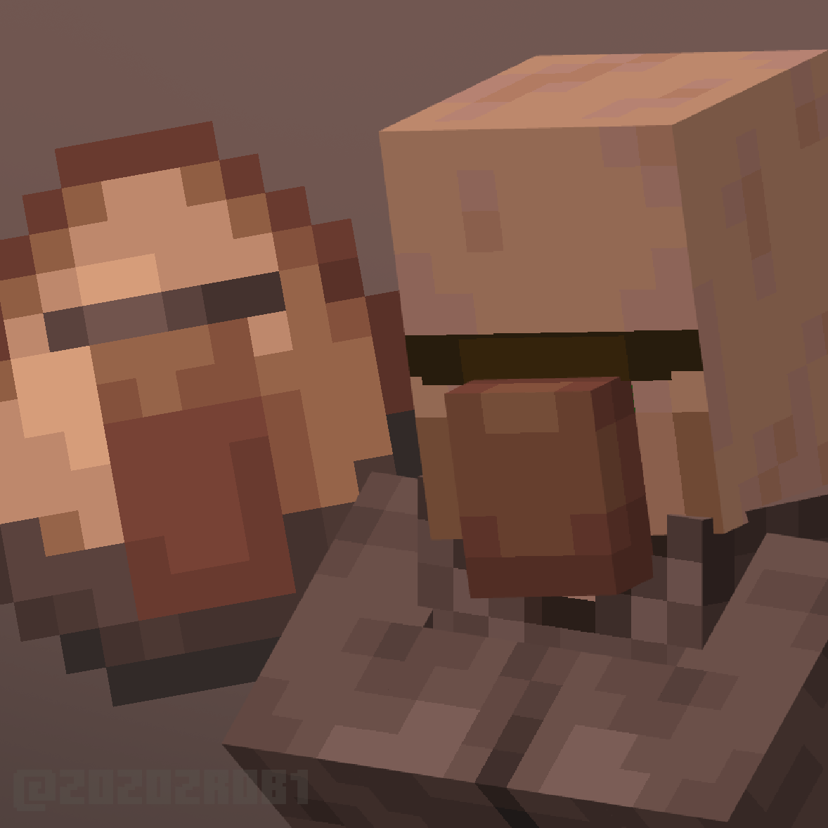 Villager Nose from Spawn Egg