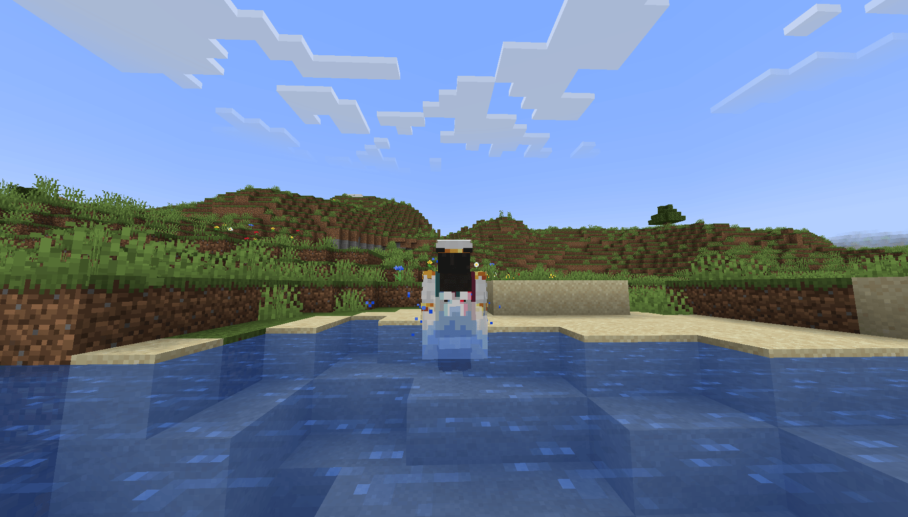 Скачать Water Splashes and Waves Surface — Minecraft Ресурспаки — MetaMods