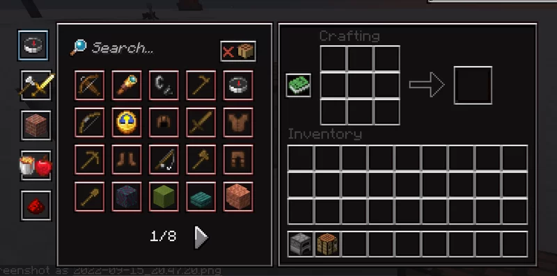 WorldSalad's Sleek Dark UI