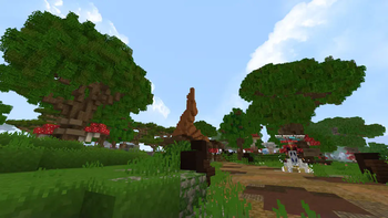 Wynncraft Bushy Leaves