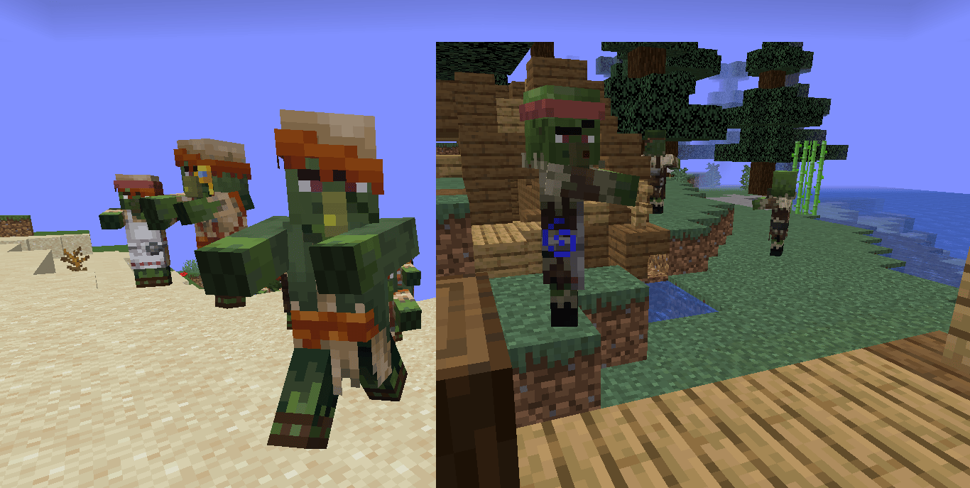 Zombie Villager variantz texture