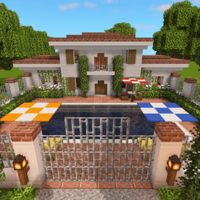 Cosy Mediterranean Villa (Map + Schematic)