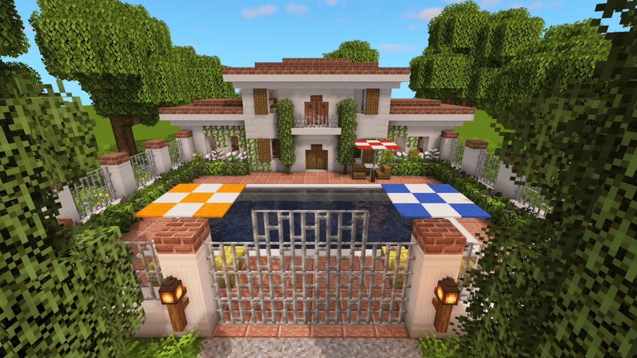 Cosy Mediterranean Villa (Map + Schematic)