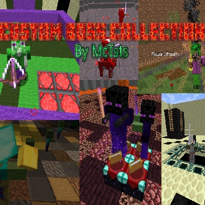 Скачать Custom Boss Collection — Minecraft Миры — MetaMods