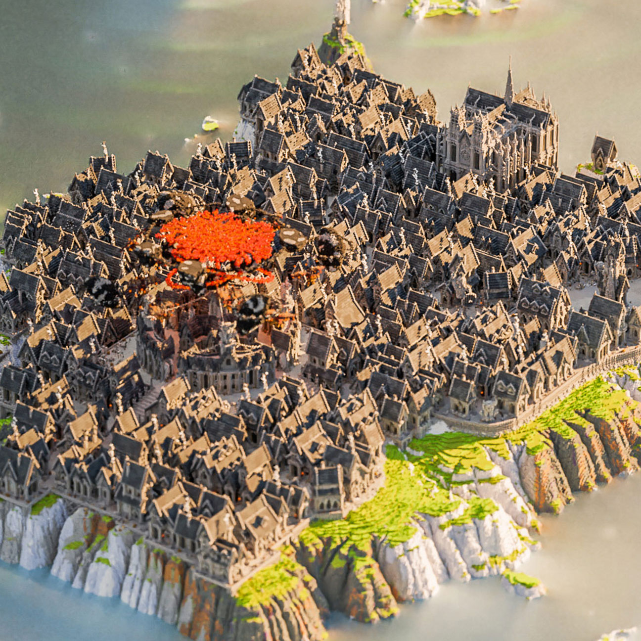 [FREEBIE!] NOMPORT - The Central Cathedral | Gothic Map by Varuna