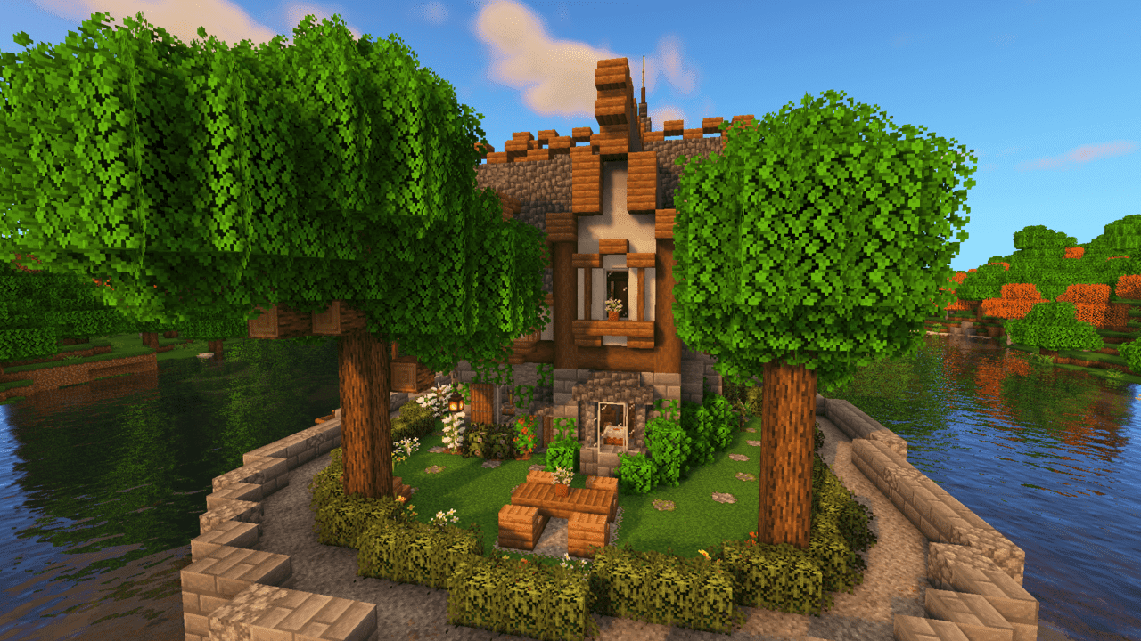 Gothic Fantasy House (World + Schematic)