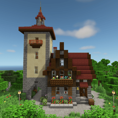 Half-Timbered House #2