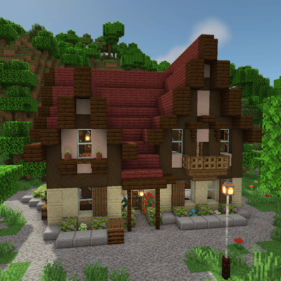 Half-Timbered House #3