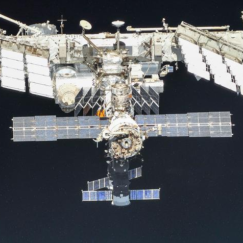 International Space Station from Bedrock Edition