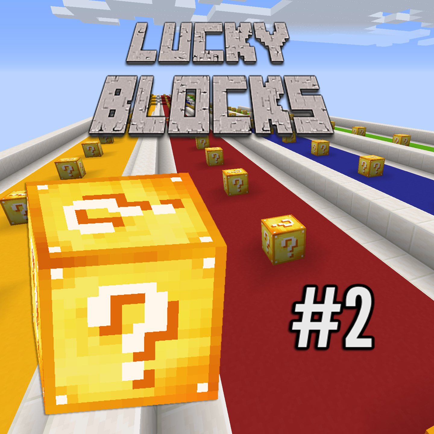 Lucky Blocks Race 2!! - world - multiplayer - [1.20.1] NOW!!