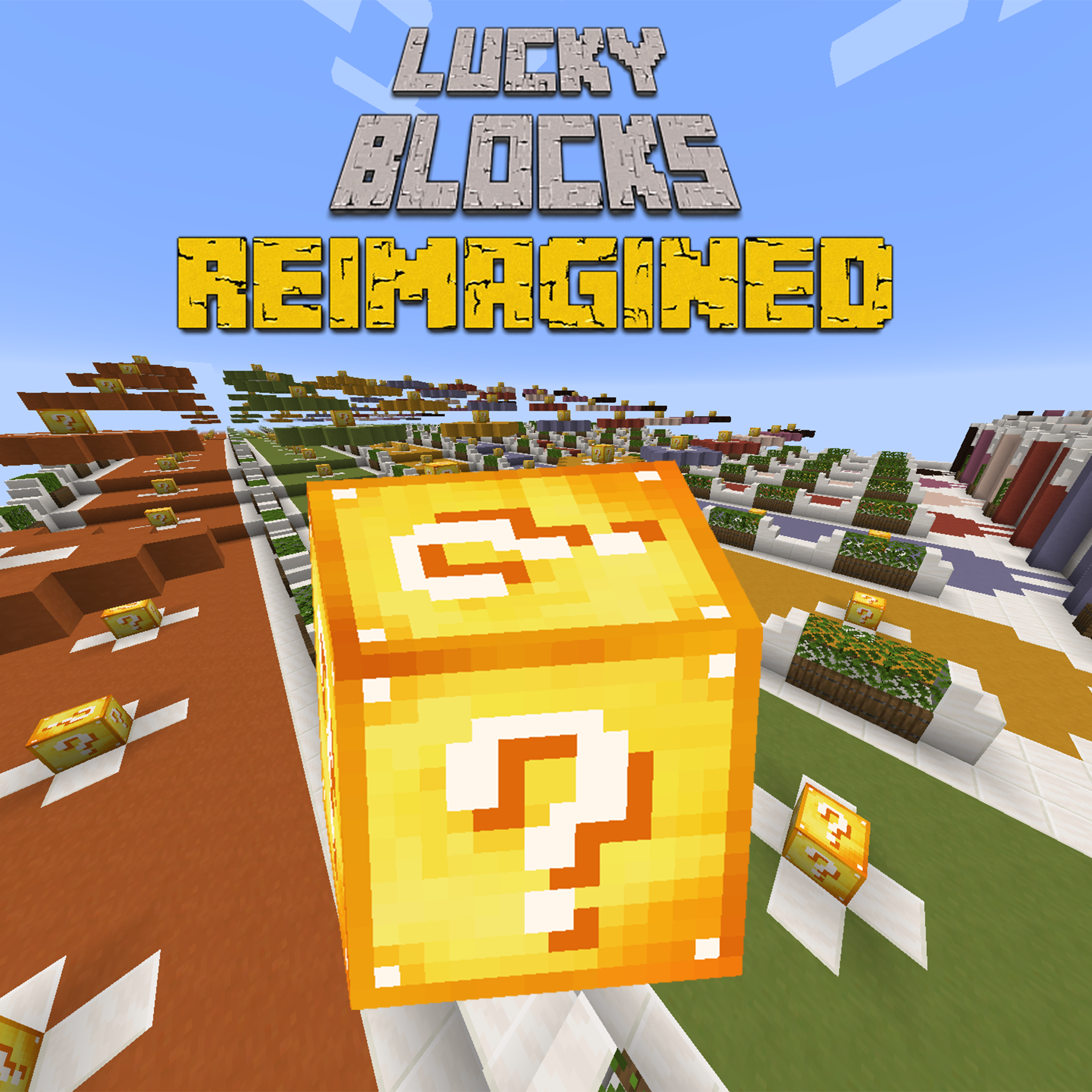 Lucky Blocks Race!! reimagined!! - world - Multiplayer   [1.20.1] NOW!!