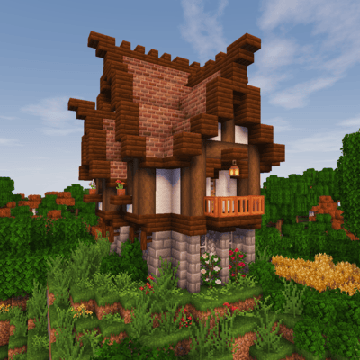 Medieval/Fantasy Survival House