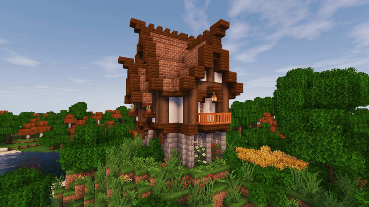 Medieval/Fantasy Survival House