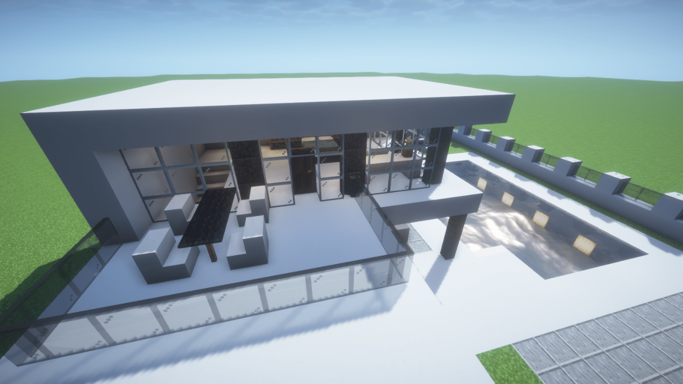 Modern House with Swimming Pool