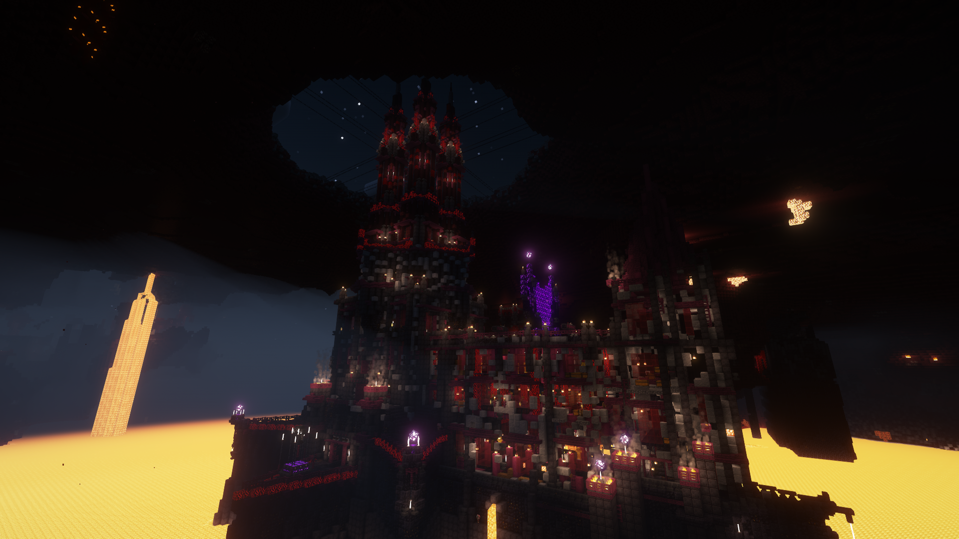 Nether Base Fortress