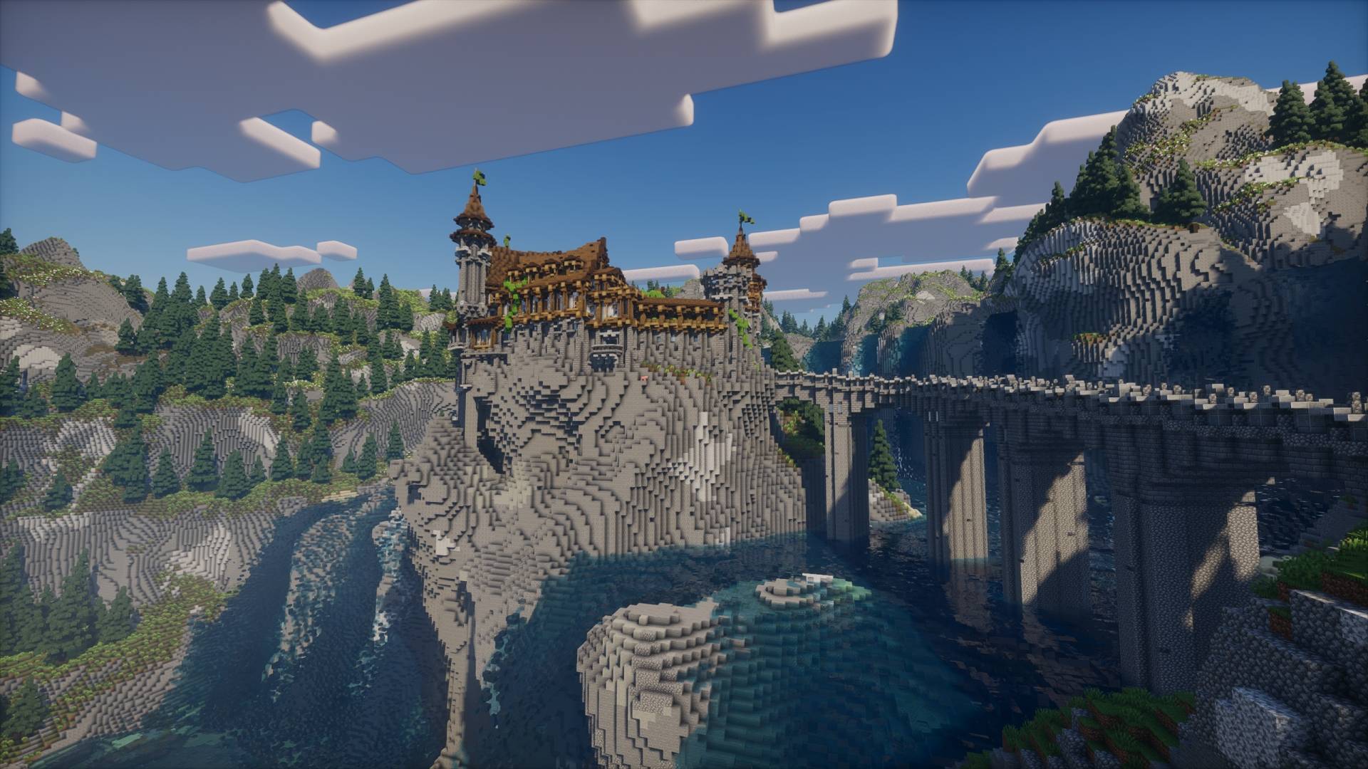 Old Fallen Castle -  Medieval & Fantasy Castle